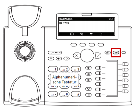 snom d385 anrufbeantworter