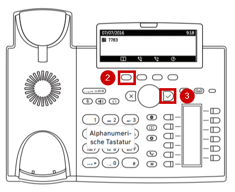 snom d385 vermitteln 2