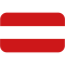 Icon von der Flagge Österreichs
