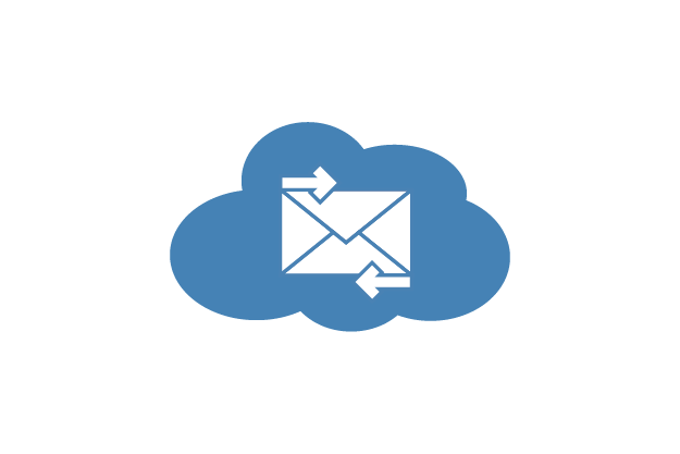 Cloud-Icon für Exchange E-Mail
