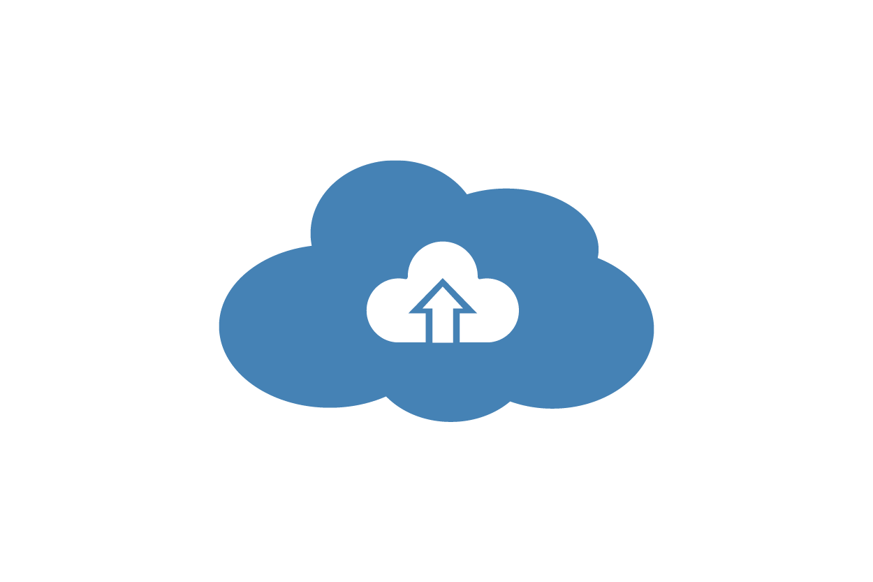 Cloud-Symbol für Modernisierung