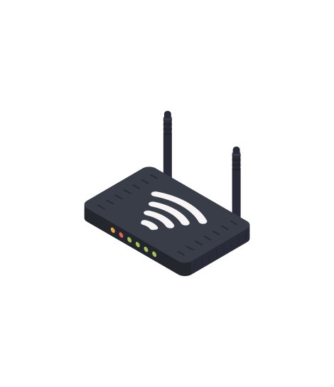 WLAN-Router-Symbol