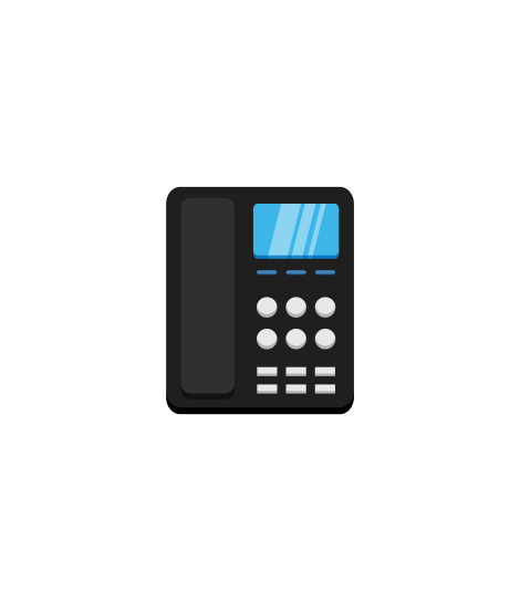 Festnetztelefon-Symbol